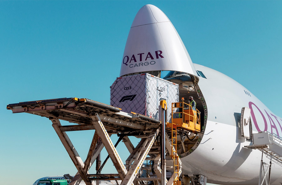 نشاط الشحن الجوي العالمي