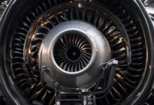 صيانة محركات الطائرات