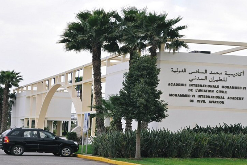 تدريب الطيران في أكاديمية محمد السادس الدولية