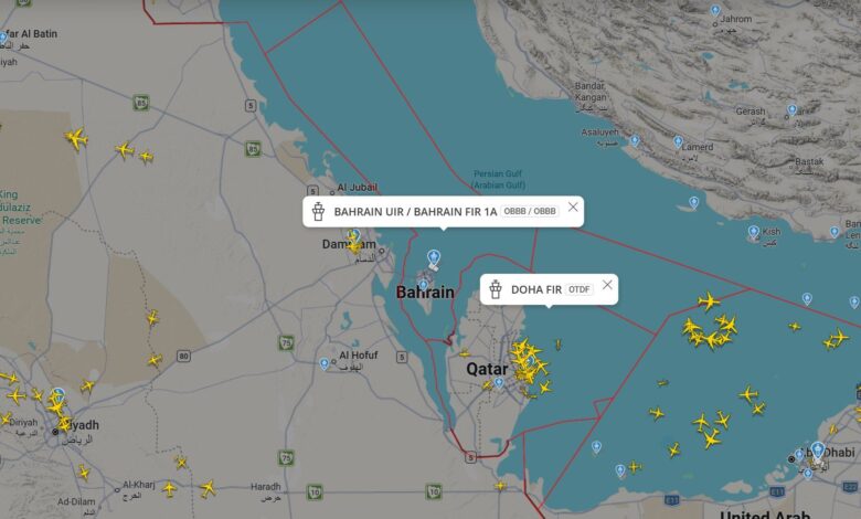 إغلاق الأجواء بالمنطقة