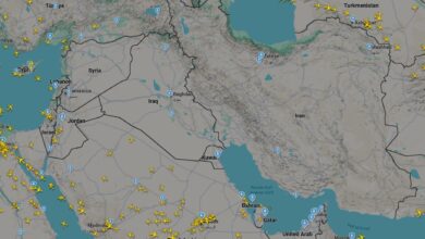 إغلاق الأجواء بالمنطقة