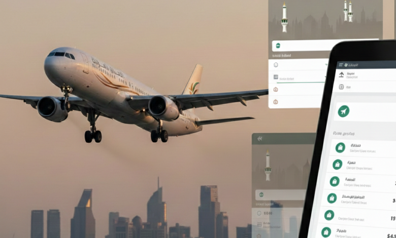 أرخص تذكرة طيران لعمرة رمضان