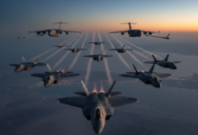 حشد جوي أمريكي بالمنطقة