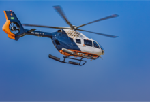 أول مسار دولي للطائرات المروحية