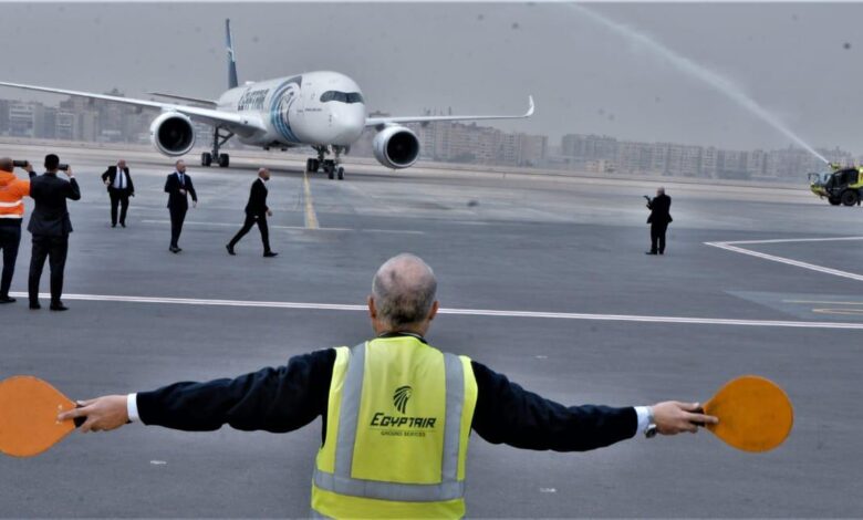 طائرة مصر للطيران