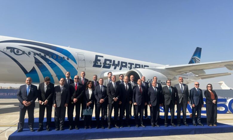 طائرة مصر للطيران الجديدة