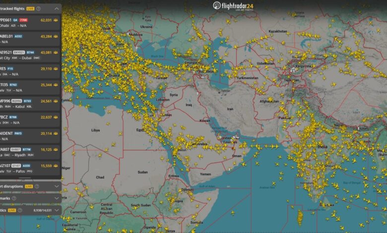 عطل فني يضرب موقع فلايت رادار