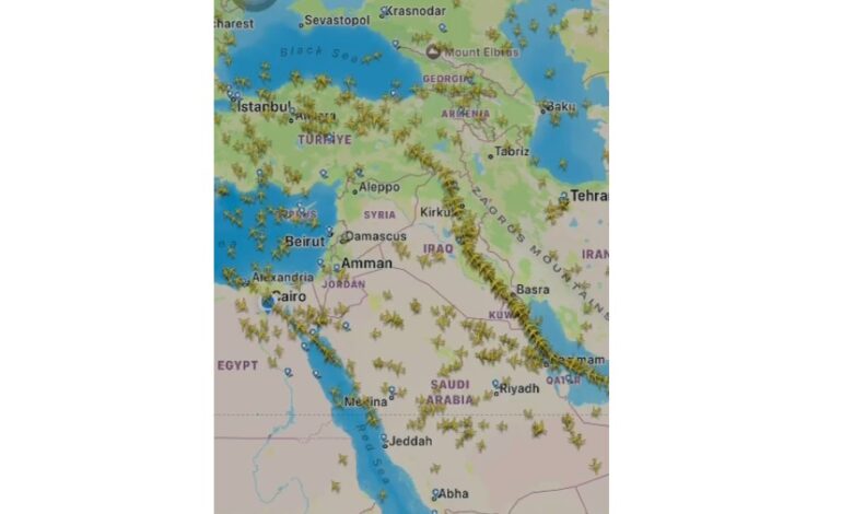 المجال الجوي المصري