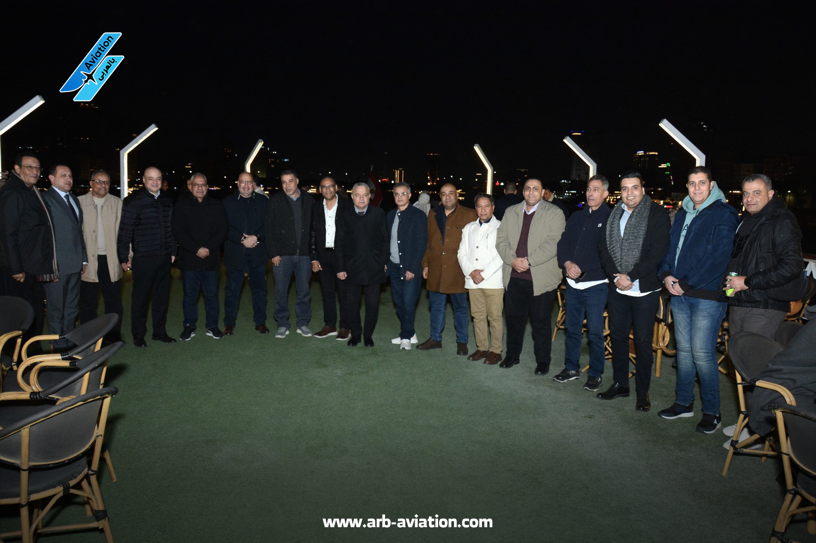 إفطار ضباط المراقبة الجوية المصرية