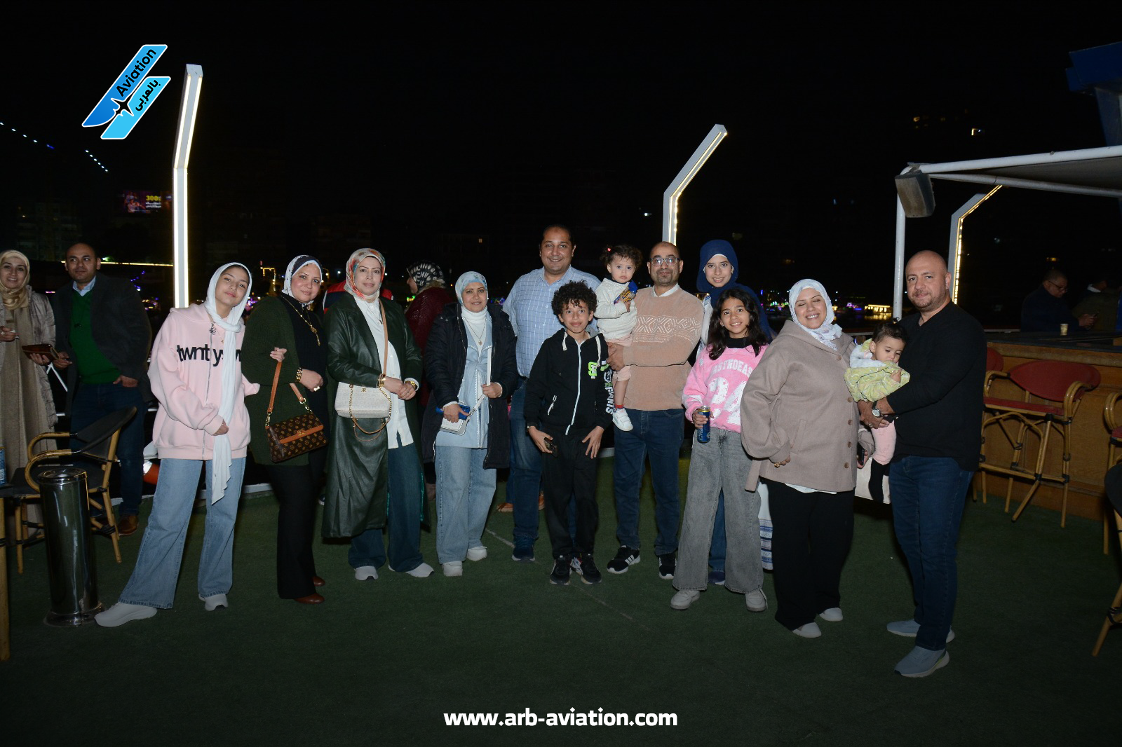 إفطار ضباط المراقبة الجوية المصرية