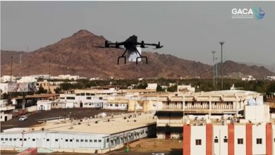 تشغيل الدرونز في المشاعر المقدسة
